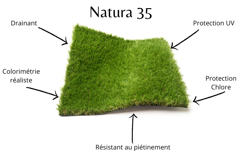 Natura 35 gazon synthétique