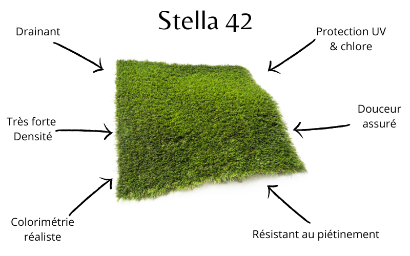 stella 42 gazon synthétique